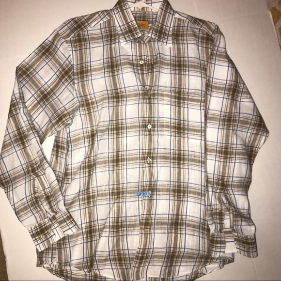 Robert Talbott Linen Shirt 